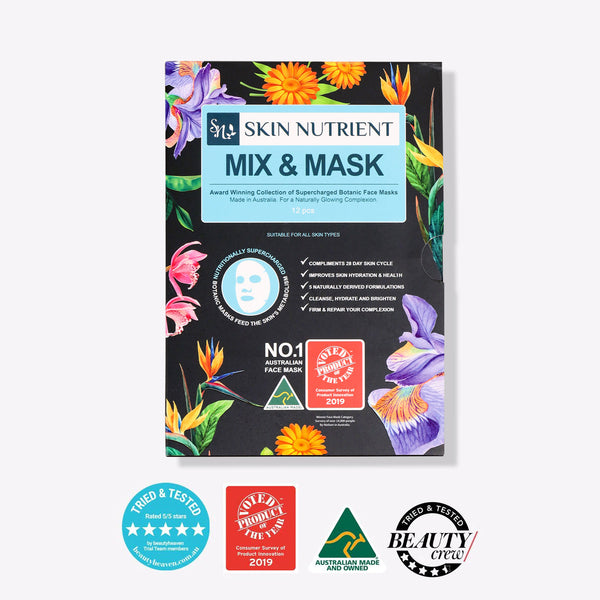 Skin Nutrient™ Mix and Mask Variety Pack (12 pcs) Face Mask Skin Nutrient 